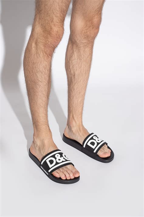 dolce gabbana flip flops men's|dolce gabbana sandals.